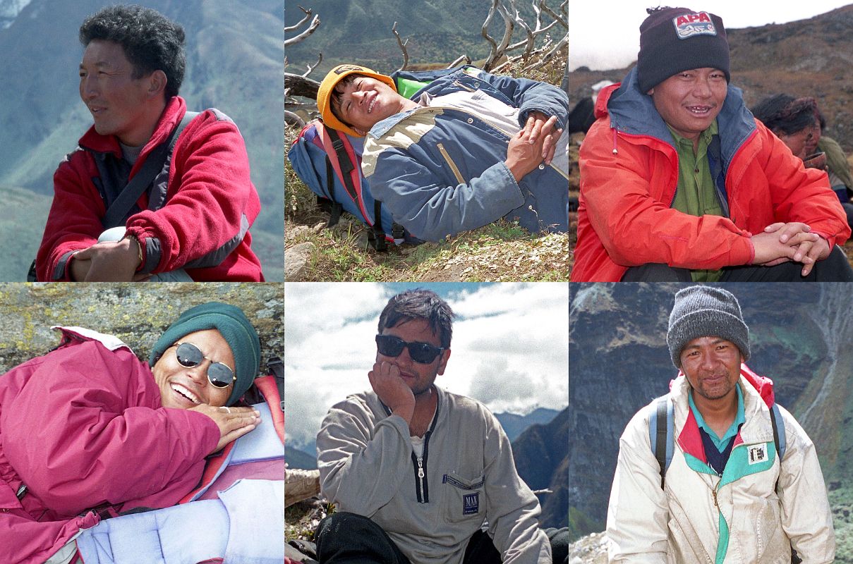 31 My Crew To Everest Kangshung East Face - Tashi, Ram, Purna, Kumar, Rajin, Phurba